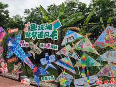 海南定安首届国际风筝节在丽