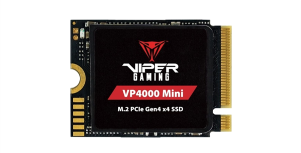 博帝推出VP4000 Mini SSD：读取速度高达5000 MB/s