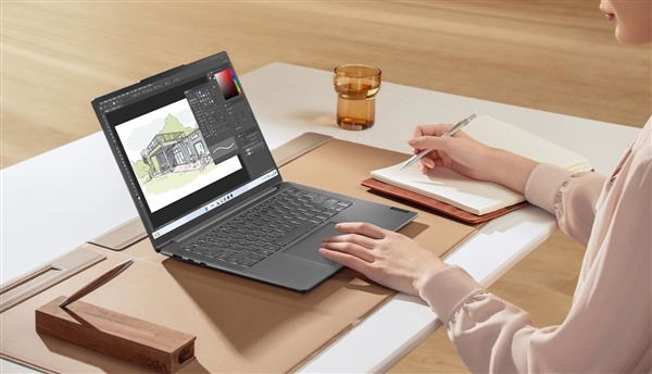 5699元 联想YOGA Pro 14s轻盈版今晚开售：锐龙7 7840HS+3.2K屏