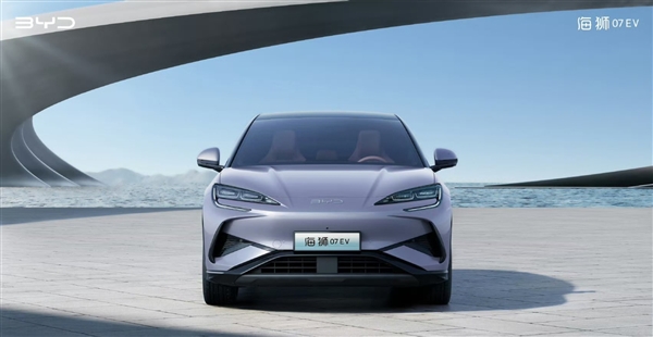 比亚迪全新 SUV：海狮07 EV 内饰首次曝光