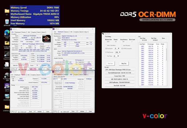 梦幻内存！全何为AMD撕裂者打造192GB DDR5-7200