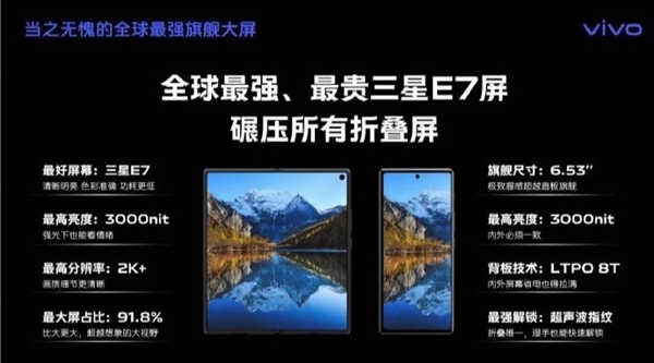 折叠屏之王！vivo X Fold3前瞻：全球首款骁龙8 Gen3折叠屏