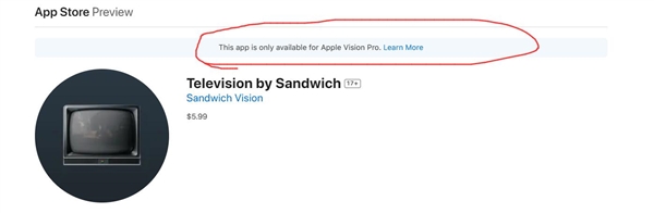 头显卖2.5万元！苹果Vision Pro应用商店网页版上线