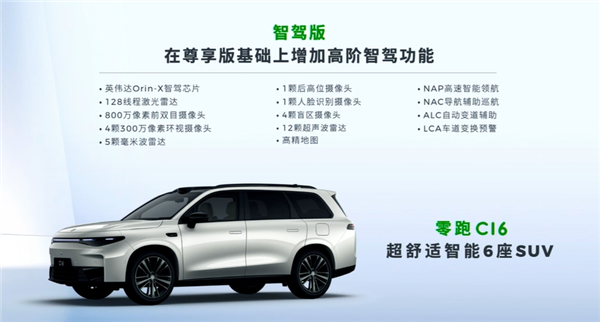 15.58万起 零跑C16上市即开卷：一车买SUV+MPV